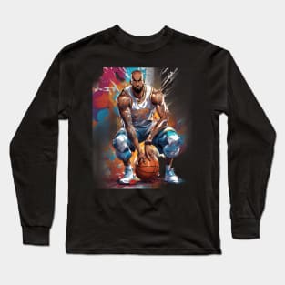 indoor basketball Long Sleeve T-Shirt